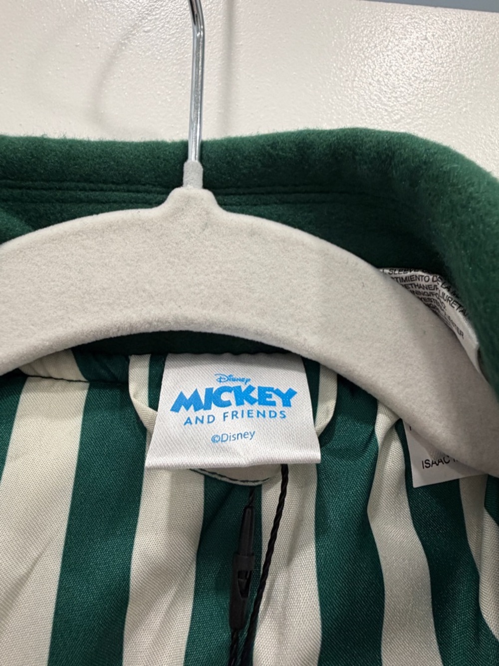 Disney Adult Unisex Varsity Jacket Mickey Mouse New With Tag Women’s and Men’s - Picture 3 of 8